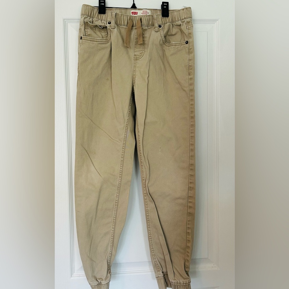 Levi's Boys Khaki Joggers